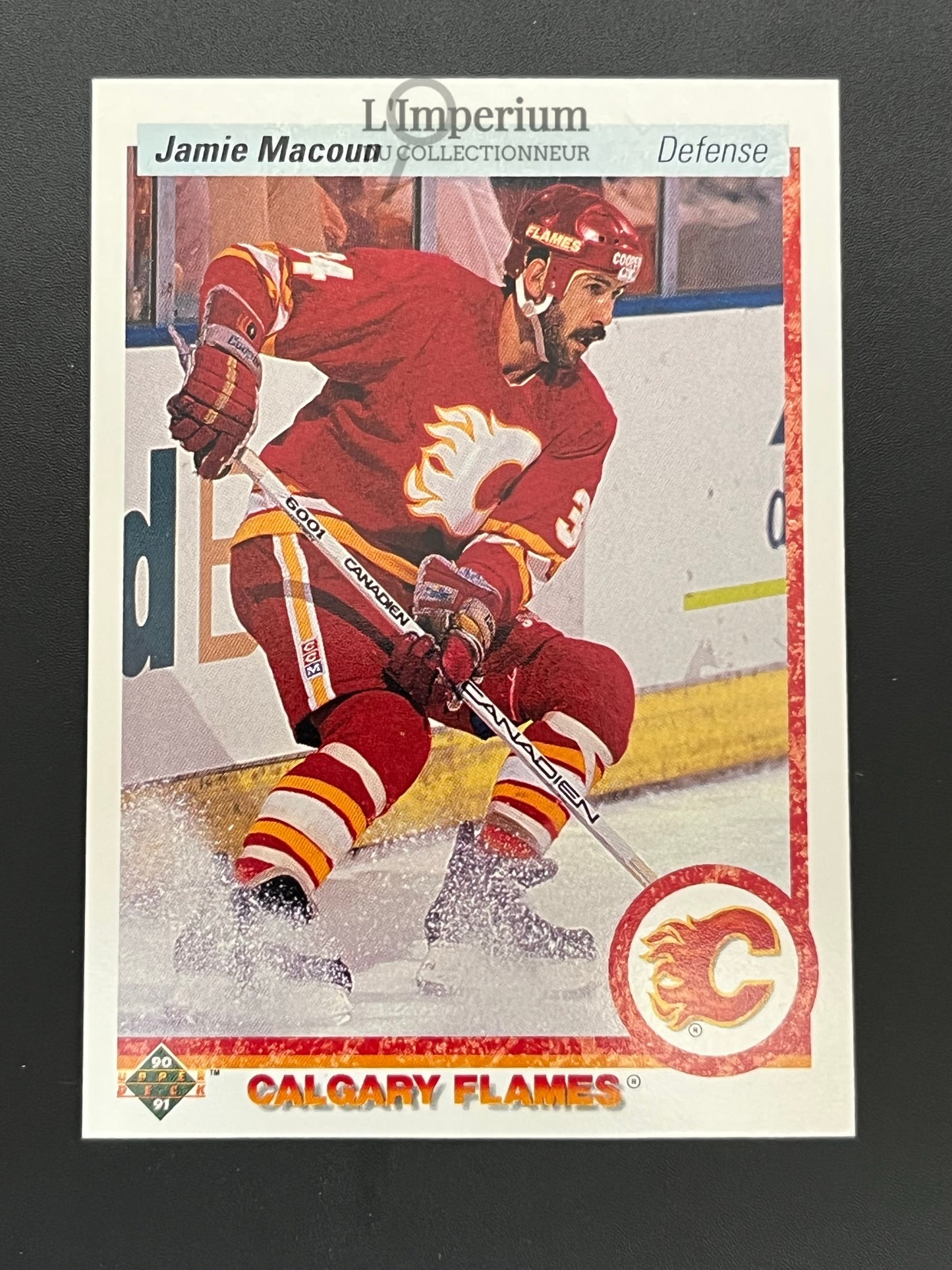 101. Jamie Macoun Upper Deck 1990-91 Hockey Card