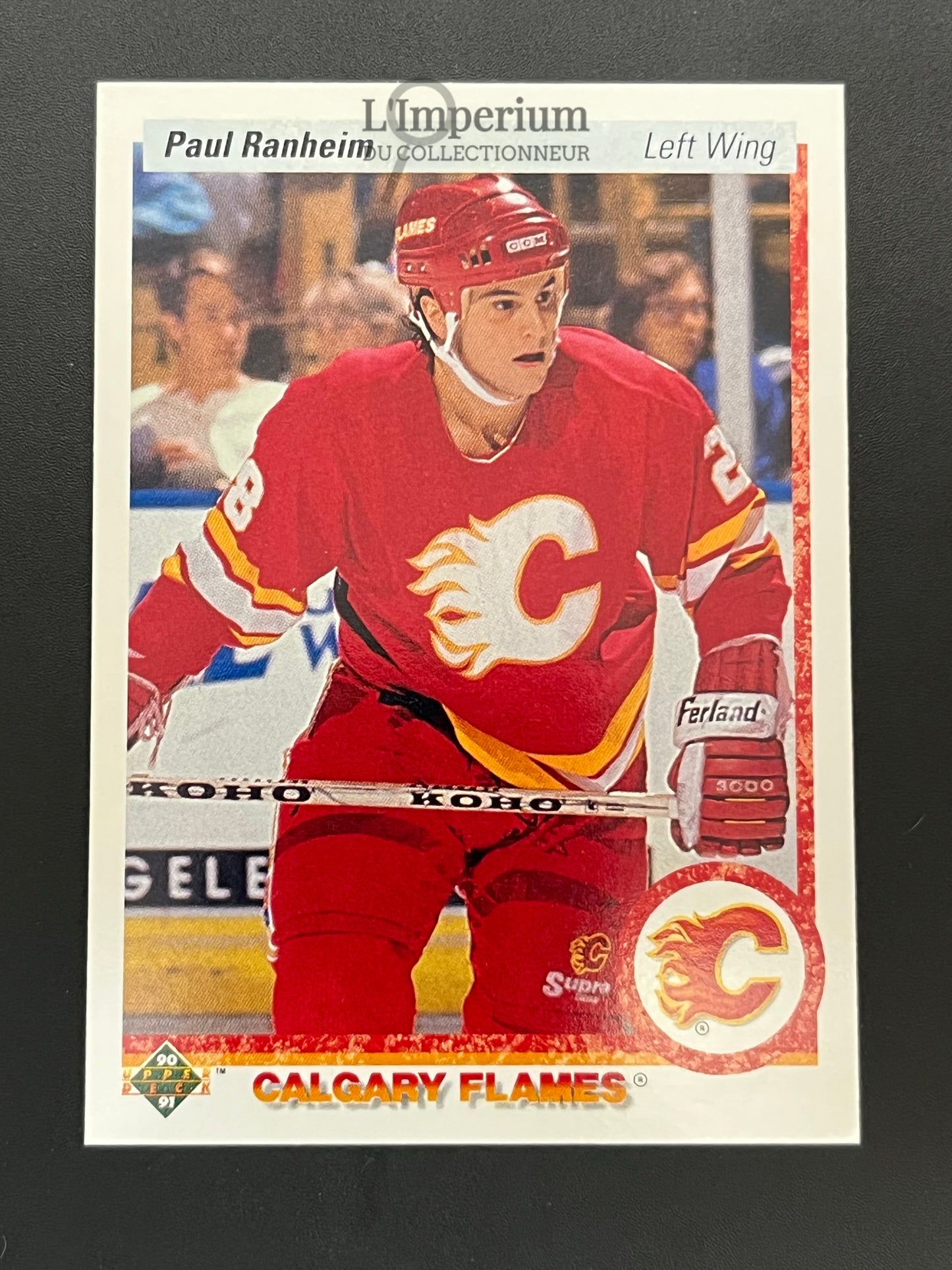 104. Paul Ranheim RC Upper Deck 1990-91 Hockey Card