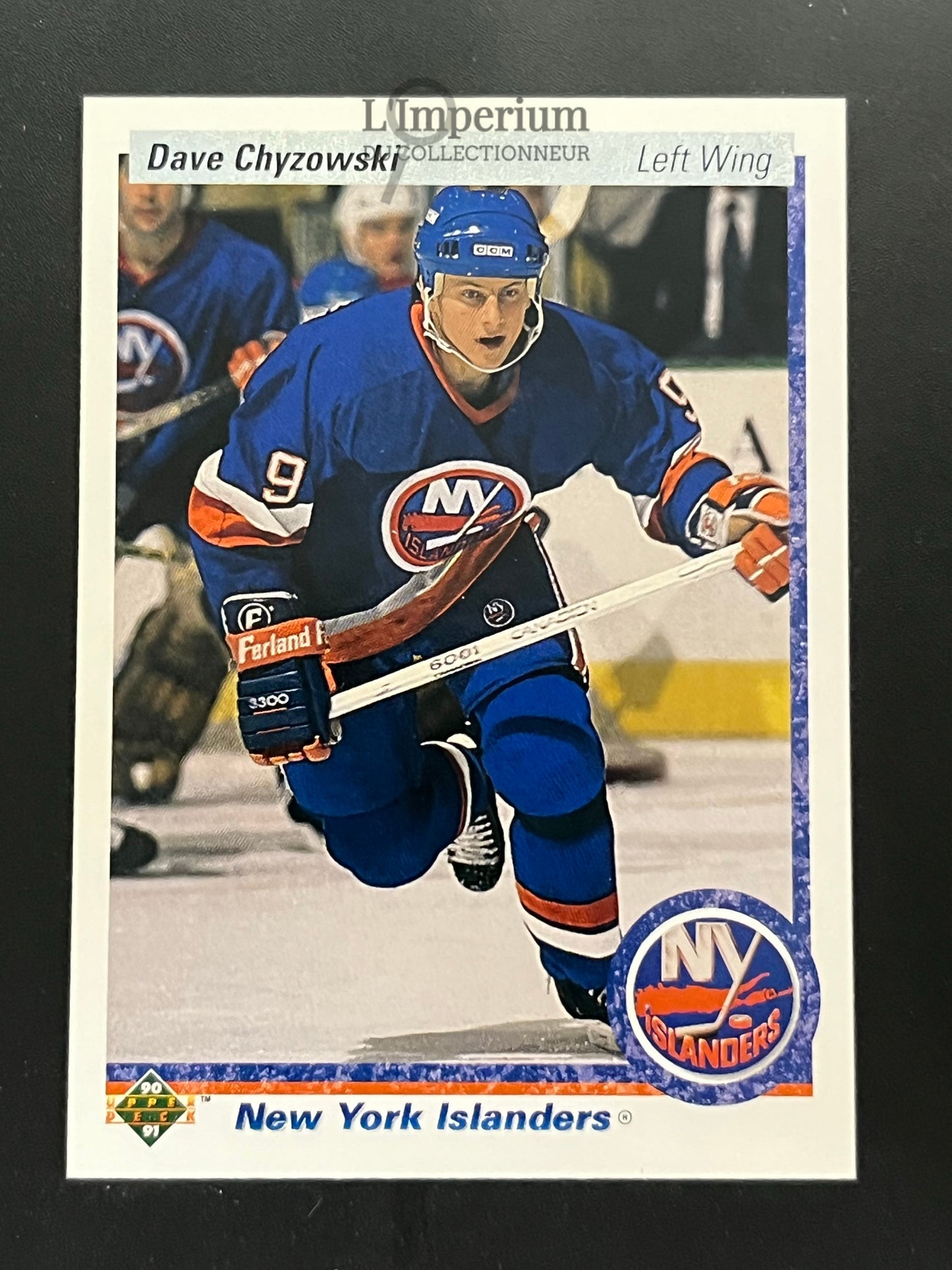 228. Dave Chyzowski RC Upper Deck 1990-91 Hockey Card