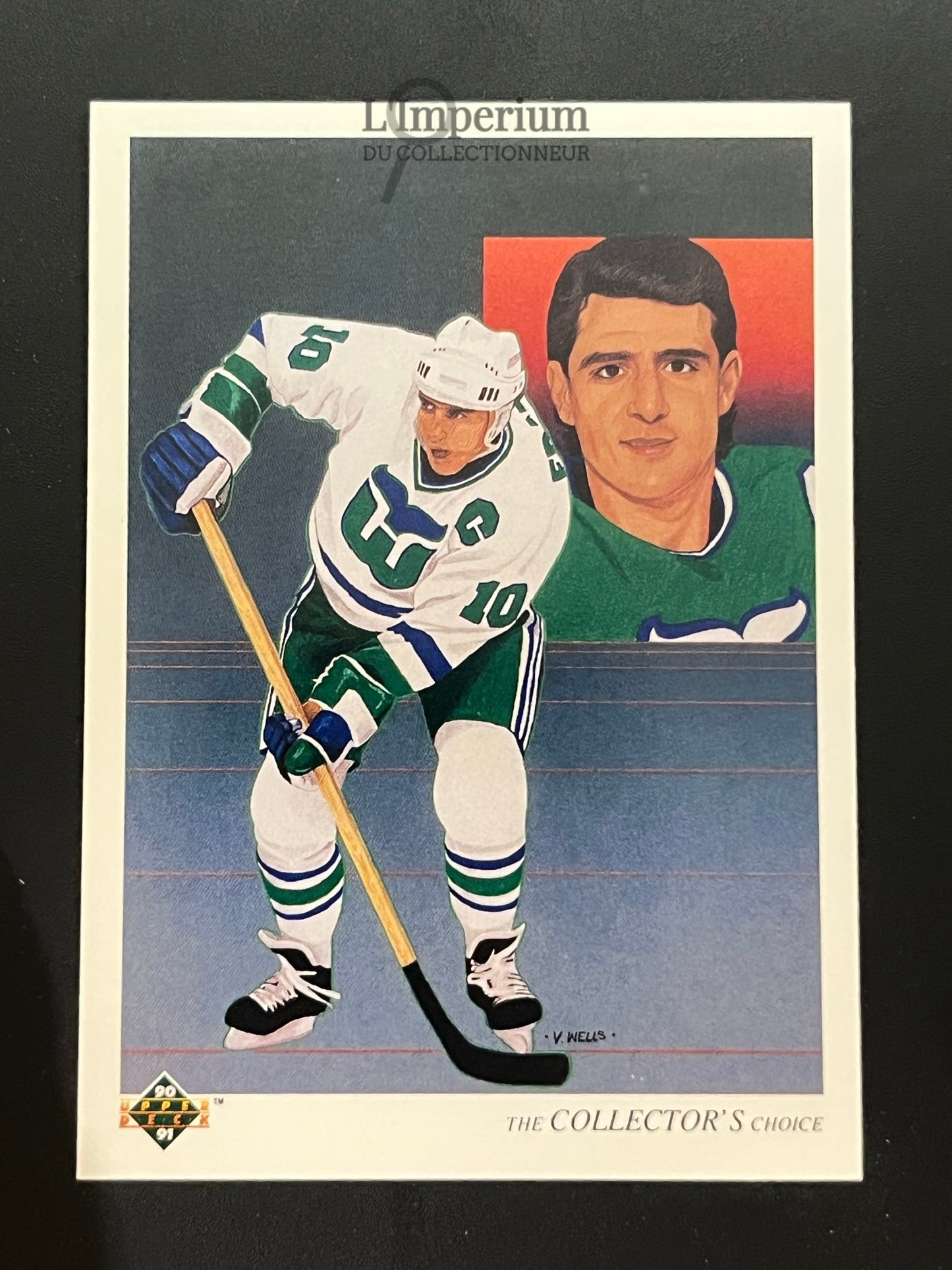 314. Ron Francis TC Upper Deck 1990-91 Hockey Card