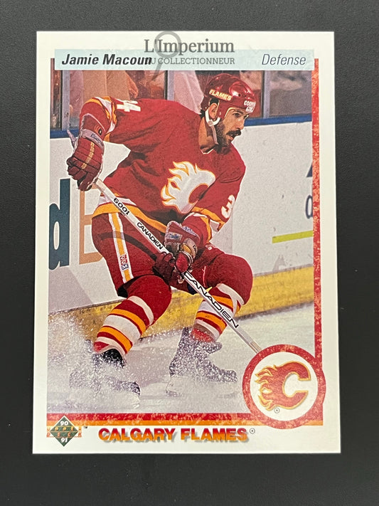 101. Jamie Macoun Upper Deck 1990-91 Hockey Card