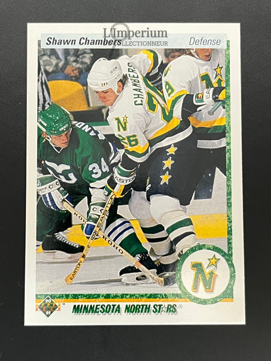106. Shawn Chambers Upper Deck 1990-91 Hockey Card