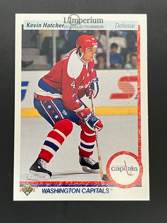 109. Kevin Hatcher Upper Deck 1990-91 Hockey Card