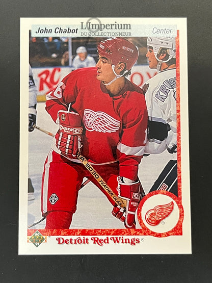 113. John Chabot Upper Deck 1990-91 Hockey Card