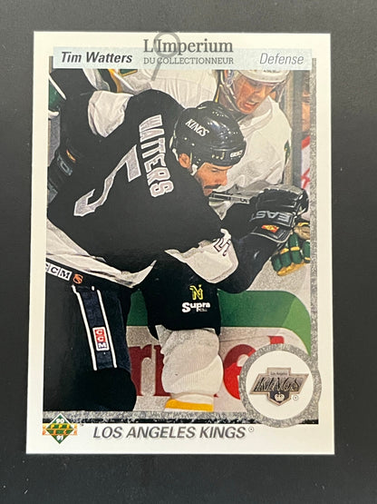 117. Tim Watters Upper Deck 1990-91 Hockey Card