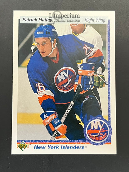 118. Pat Flatley Upper Deck 1990-91 Hockey Card