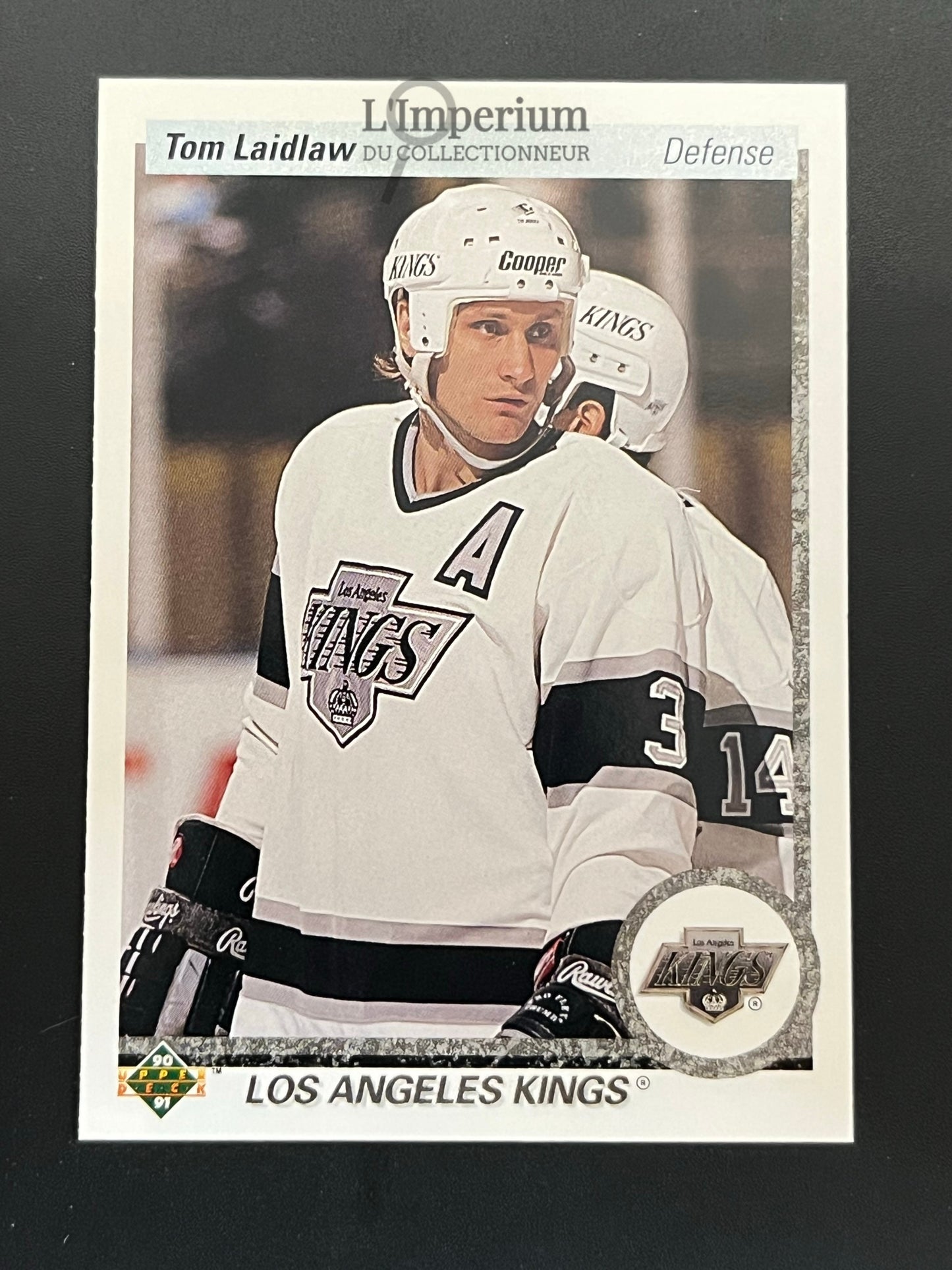 119. Tom Laidlaw Upper Deck 1990-91 Hockey Card