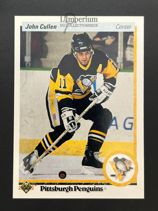 12. John Cullen Upper Deck 1990-91 Hockey Card