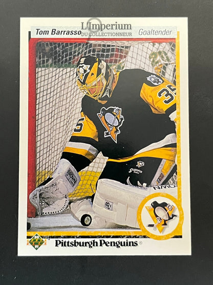 121. Tom Barrasso Upper Deck 1990-91 Hockey Card