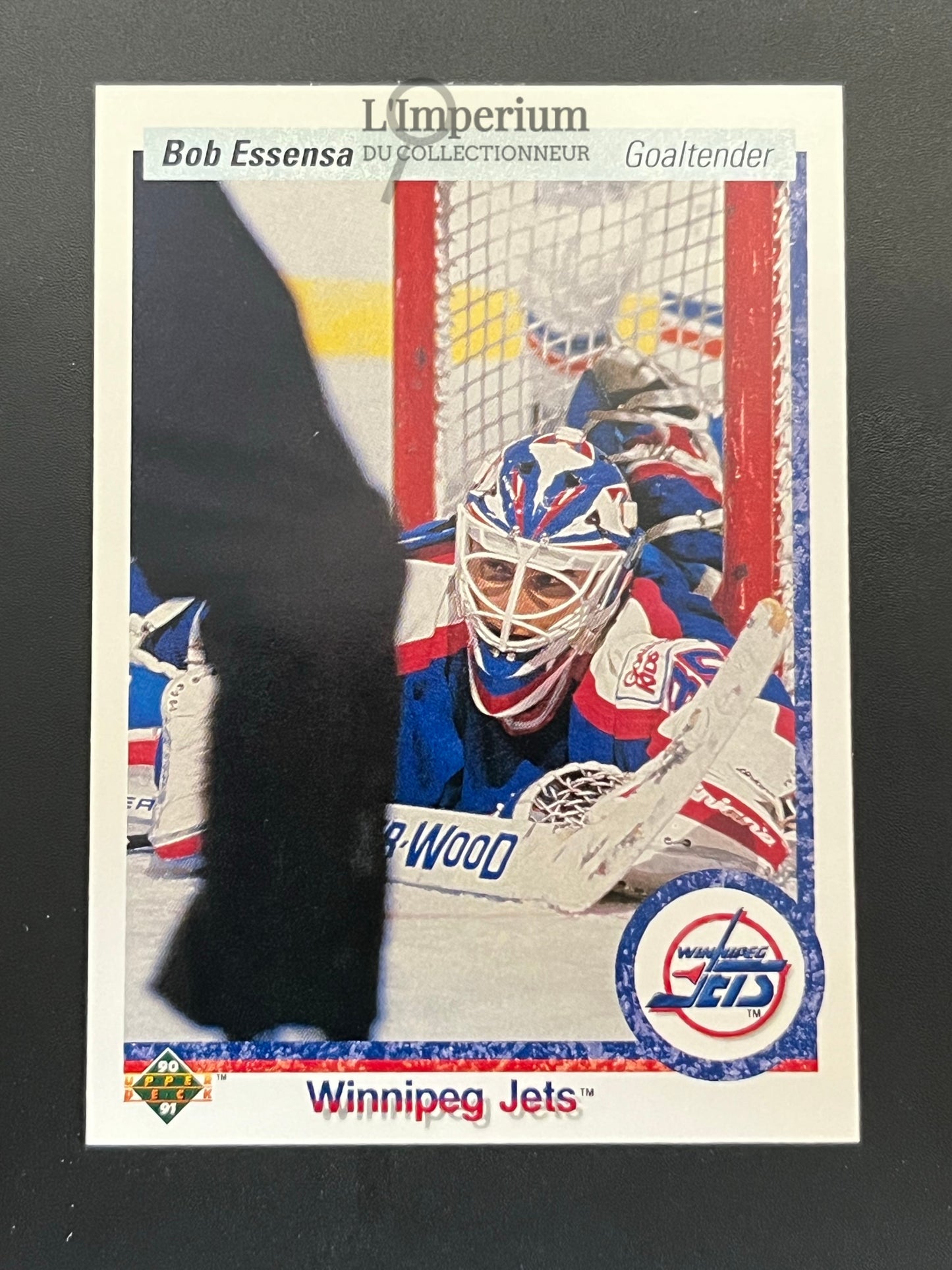 122. Bob Essensa RC Upper Deck 1990-91 Hockey Card