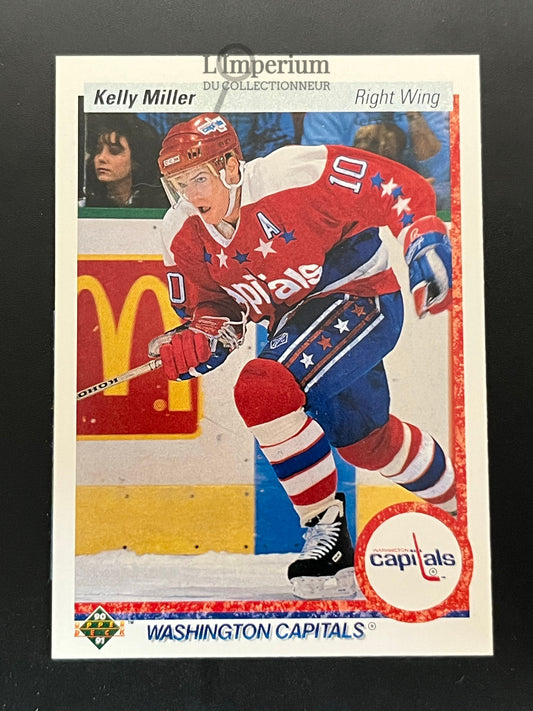 130. Kelly Miller Upper Deck 1990-91 Hockey Card