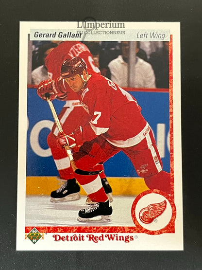 134. Gerald Gallant Upper Deck 1990-91 Hockey Card