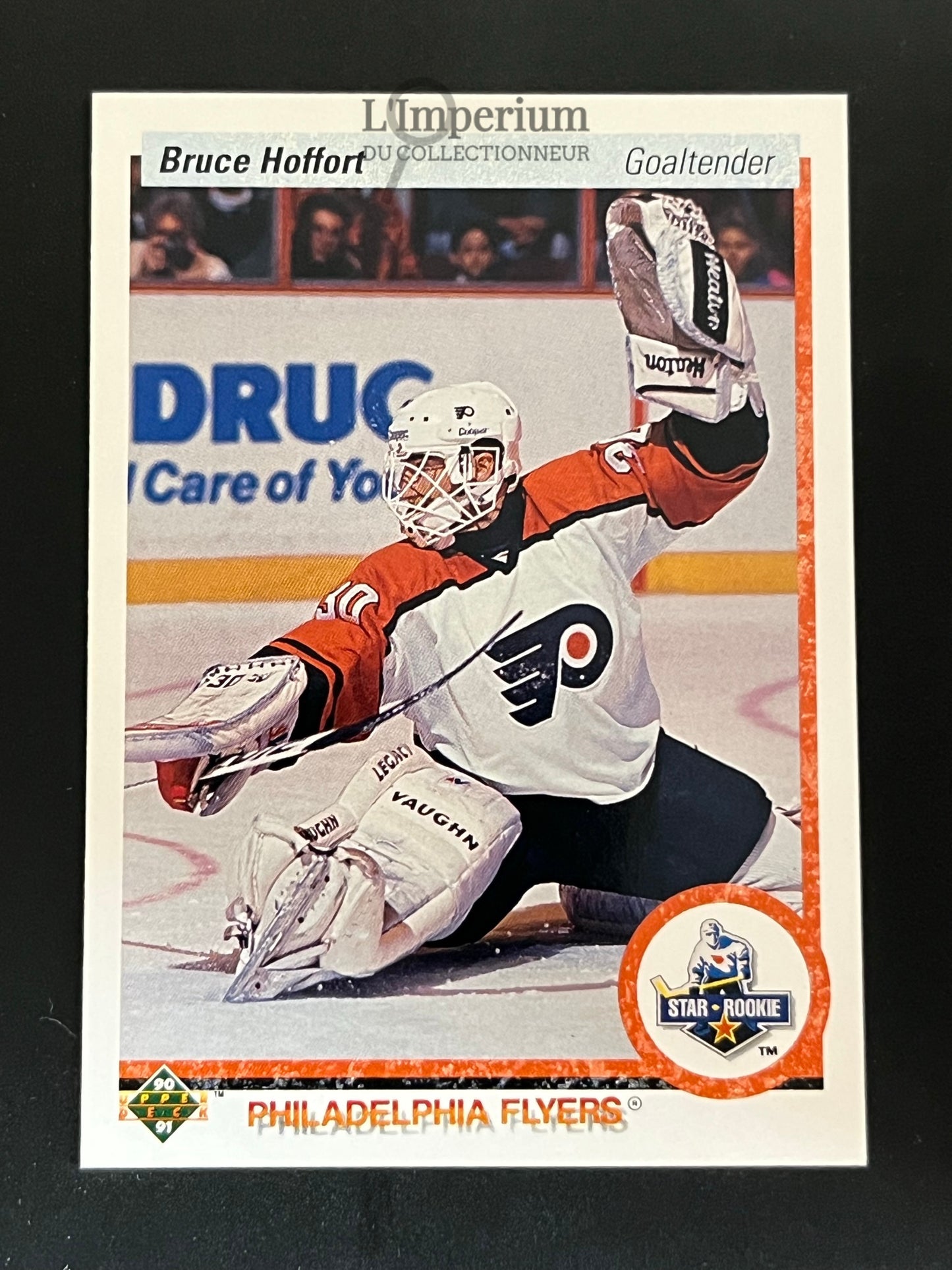 135. Bruce Hoffort RC Upper Deck 1990-91 Hockey Card