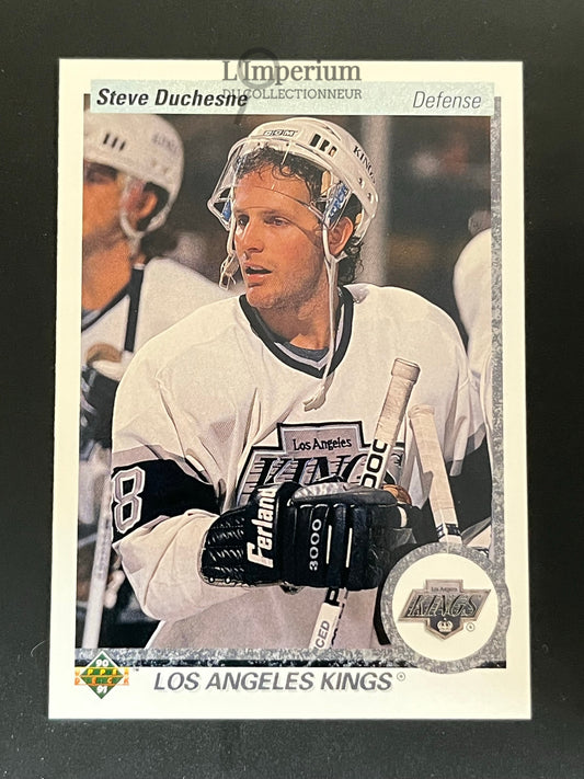 136. Steve Duchesne Upper Deck 1990-91 Hockey Card
