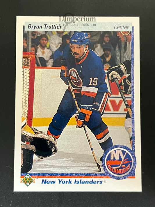 137. Brian Trottier Upper Deck 1990-91 Hockey Card