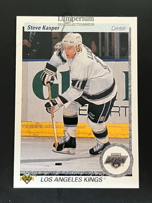 140. Steve Kasper Upper Deck 1990-91 Hockey Card