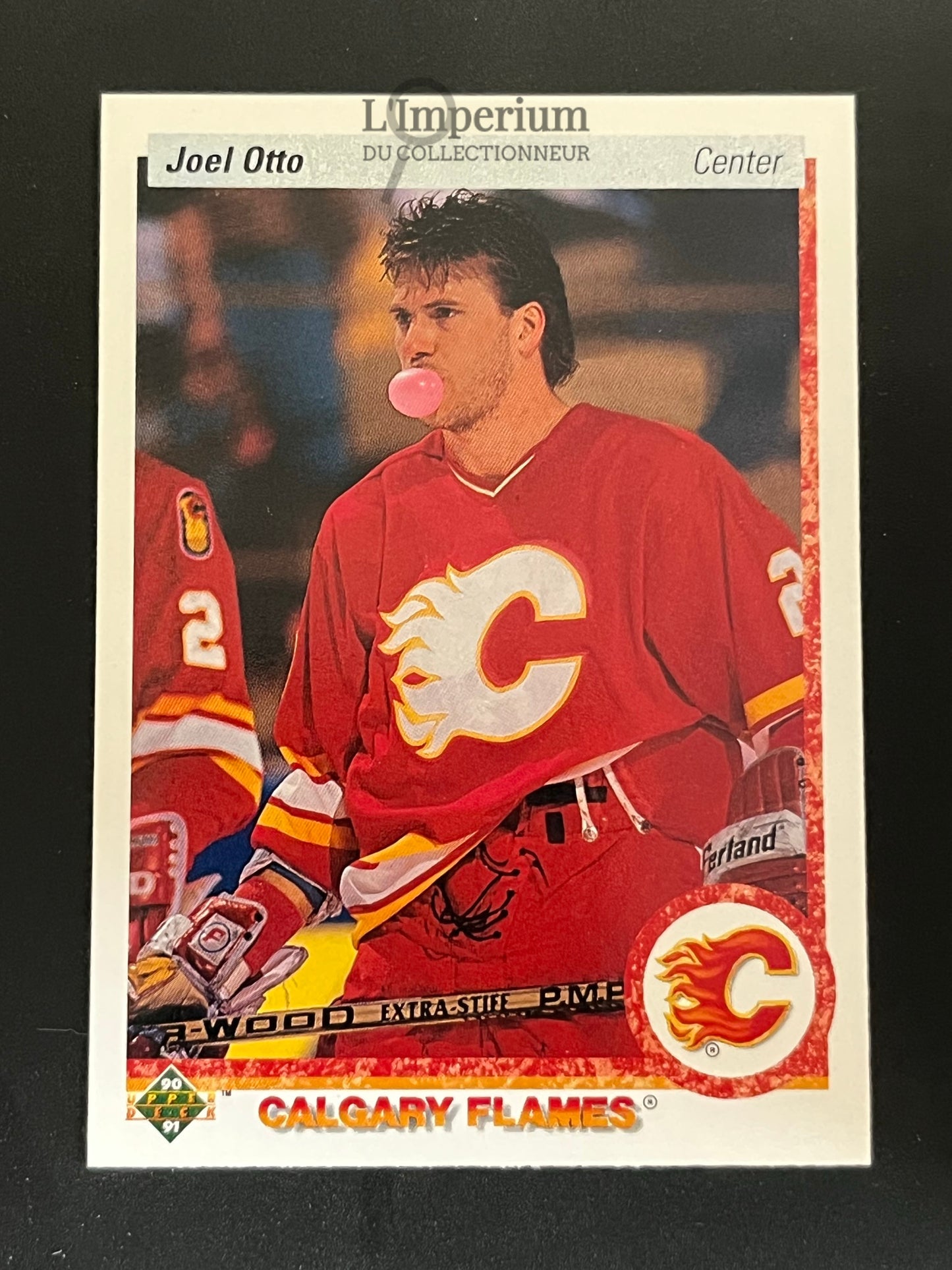 141. Joel Otto Upper Deck 1990-91 Hockey Card