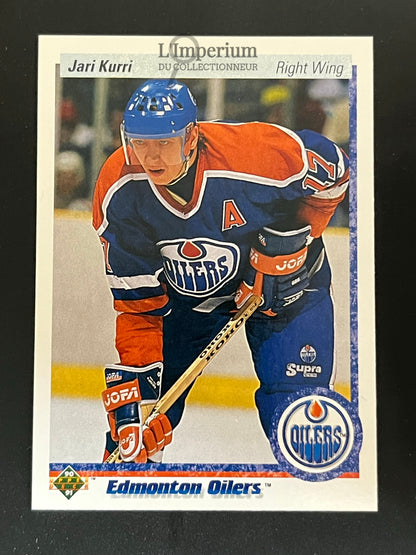 146. Jari Kurri Upper Deck 1990-91 Hockey Card