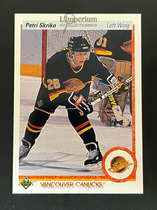 147. Petri Skriko Upper Deck 1990-91 Hockey Card