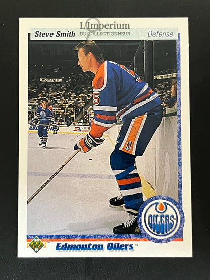 148. Steve Smith Upper Deck 1990-91 Hockey Card