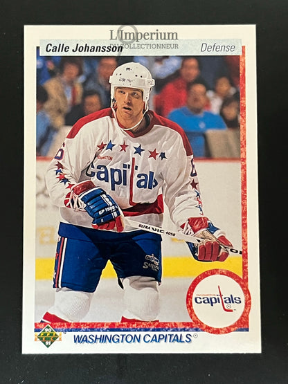 149. Calle Johansson Upper Deck 1990-91 Hockey Card