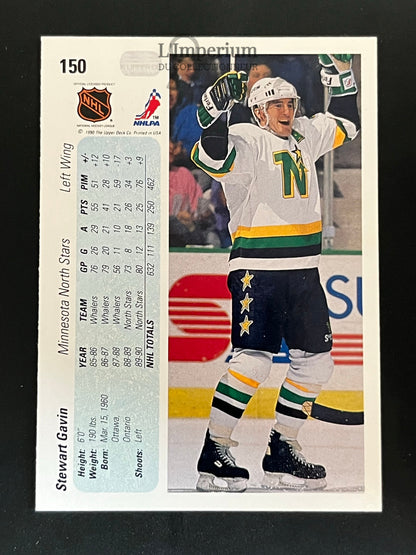150. Stewart Gavin Upper Deck 1990-91 Hockey Card