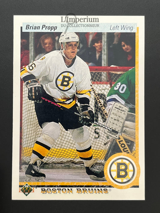 2. Brian Propp Upper Deck 1990-91 Hockey Card
