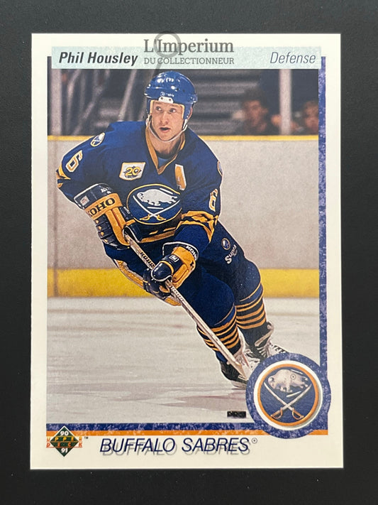 22. Phil Housley Upper Deck 1990-91 Hockey Card