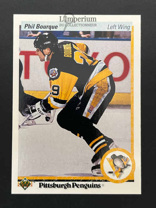 31. Phil Bourque Upper Deck 1990-91 Hockey Card