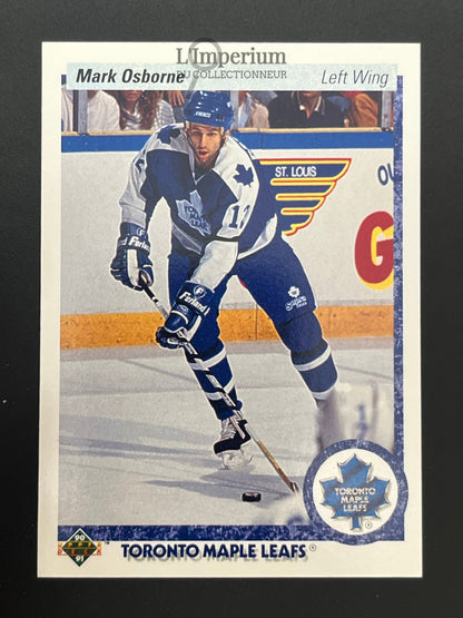 5. Mark Osborne Upper Deck 1990-91 Hockey Card
