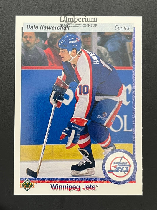 53. Dale Hawerchuk Upper Deck 1990-91 Hockey Card