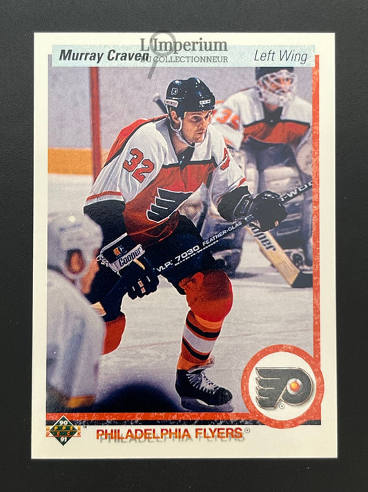 6. Murray Craven Upper Deck 1990-91 Hockey Card