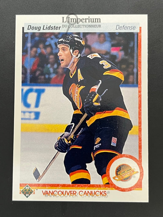 60. Doug Lister Upper Deck 1990-91 Hockey Card