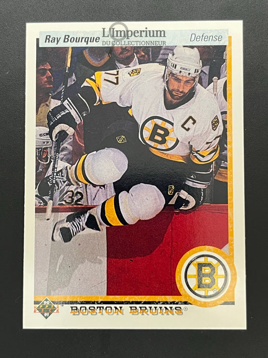 64. Ray Bourque Upper Deck 1990-91 Hockey Card