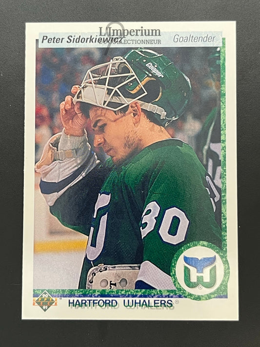 69. Peter Sidorkiewicz Upper Deck 1990-91 Hockey Card