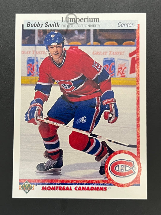 72. Bobby Smith Upper Deck 1990-91 Hockey Card
