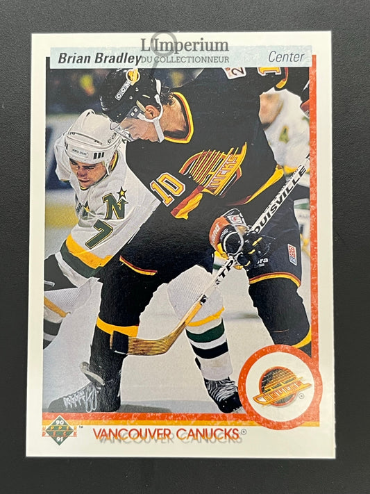 79. Brian Bradley Upper Deck 1990-91 Hockey Card