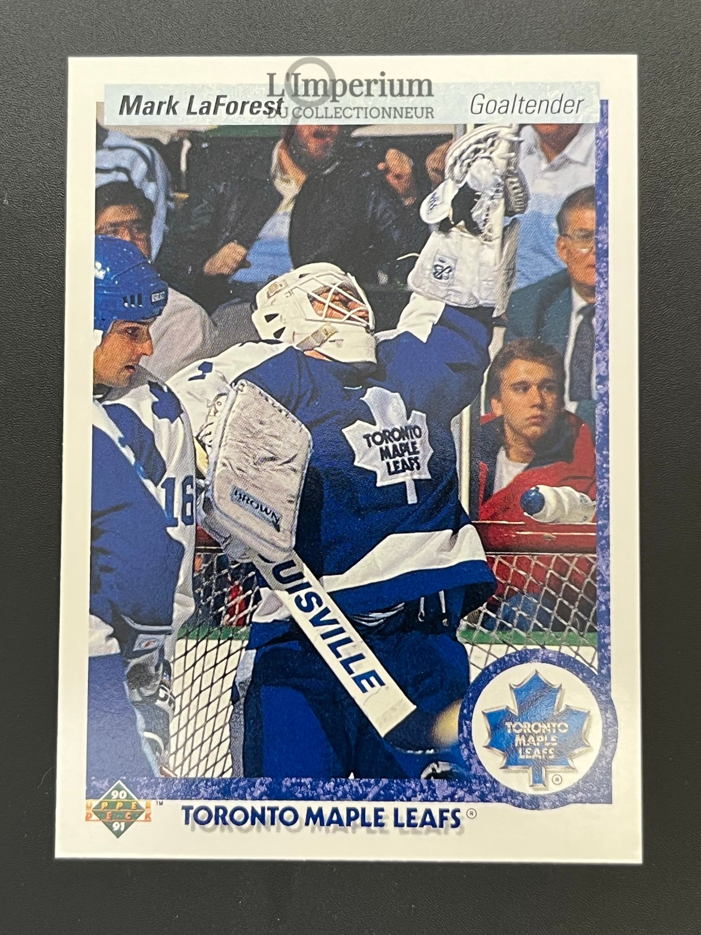 81. Mark LaForest RC Upper Deck 1990-91 Hockey Card