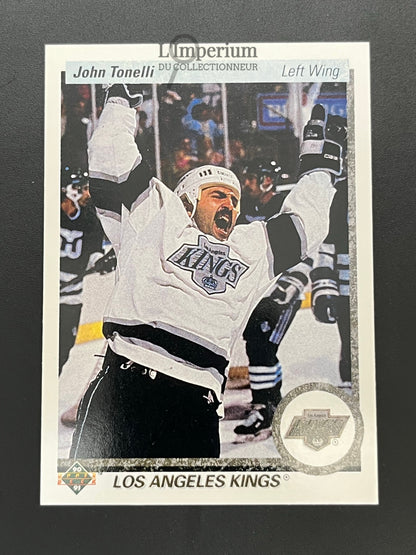 95. John Tonelli Upper Deck 1990-91 Hockey Card