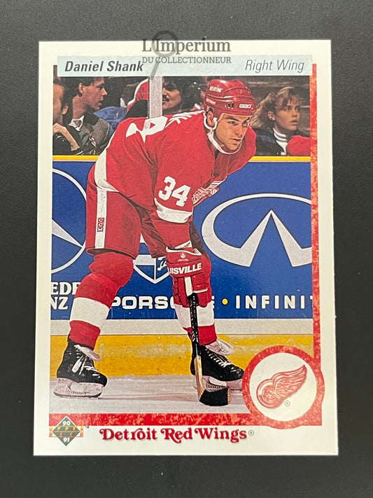 99. Daniel Shank RC Upper Deck 1990-91 Hockey Card