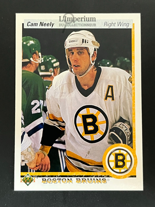 156. Cam Neely Upper Deck 1990-91 Hockey Card
