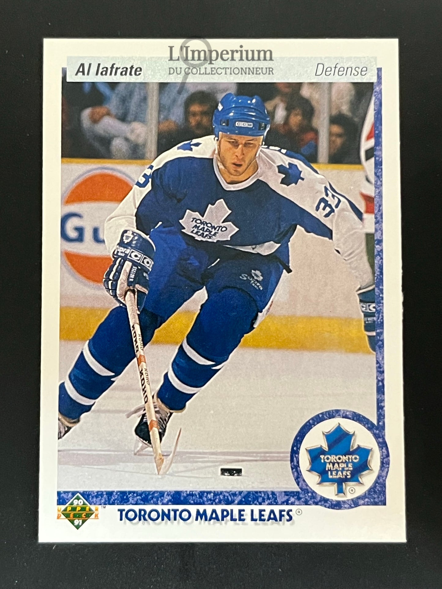 157. Al Iafrate Upper Deck 1990-91 Hockey Card