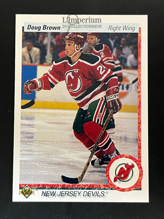 159. Doug Brown Upper Deck 1990-91 Hockey Card