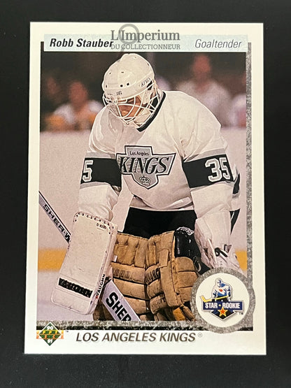 165. Robb Stauber RC Upper Deck 1990-91 Hockey Card