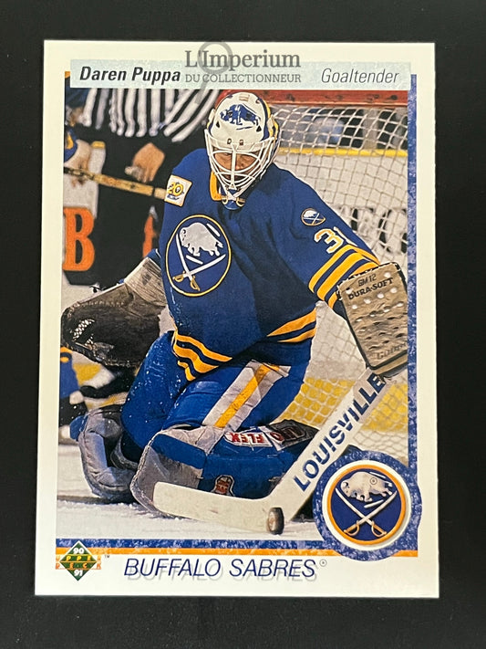 166. Darren Puppa Upper Deck 1990-91 Hockey Card