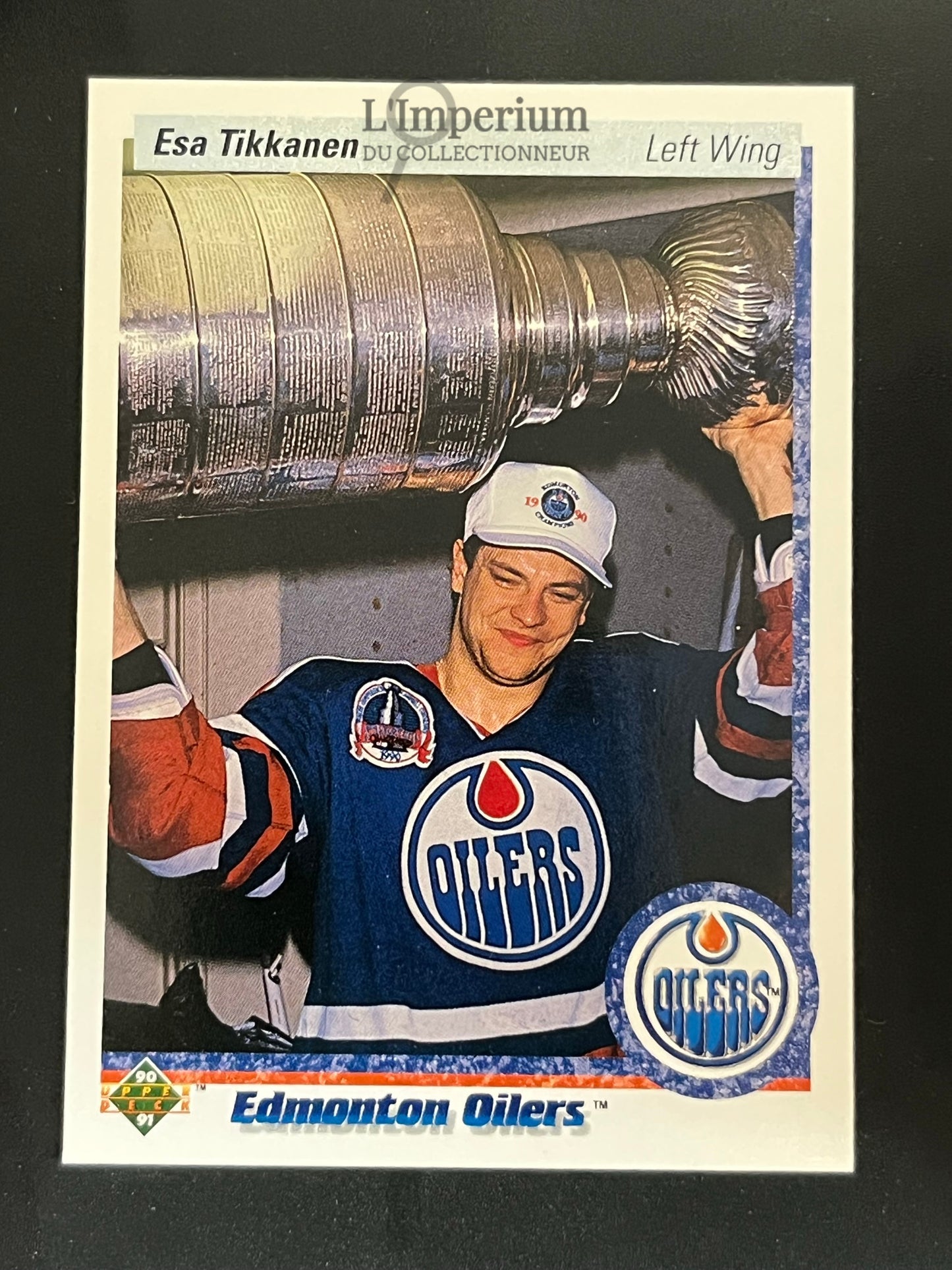 167. Esa Tikkanen Upper Deck 1990-91 Hockey Card