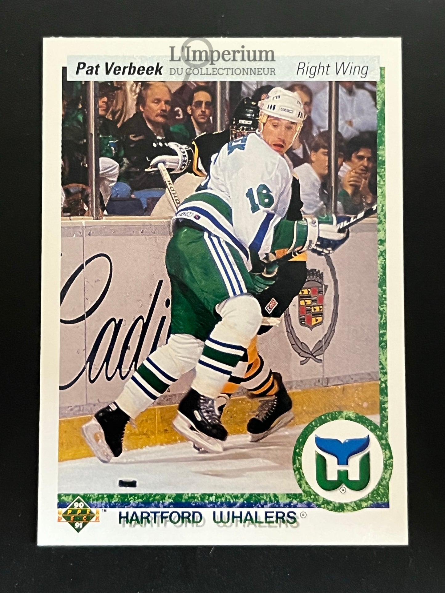 172. Pat Verbeek Upper Deck 1990-91 Hockey Card