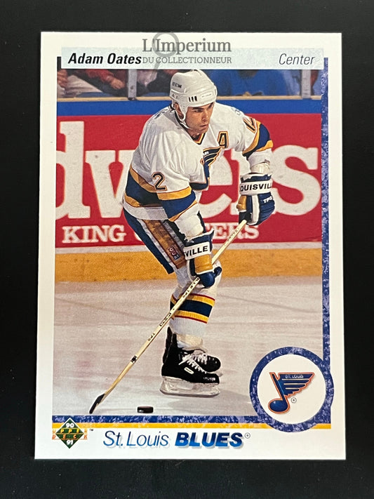 173. Adam Oates Upper Deck 1990-91 Hockey Card