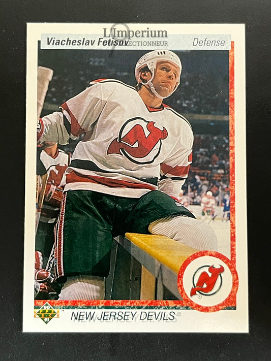 176. Slava Fetisov RC Upper Deck 1990-91 Hockey Card