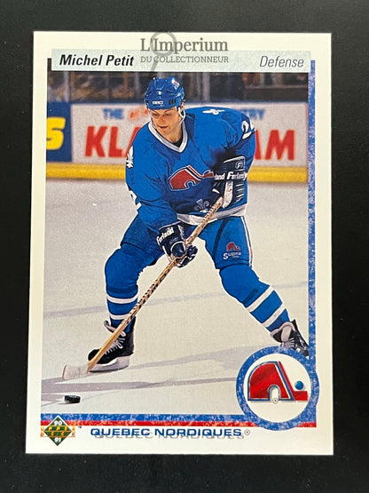 181. Michel Petit Upper Deck 1990-91 Hockey Card